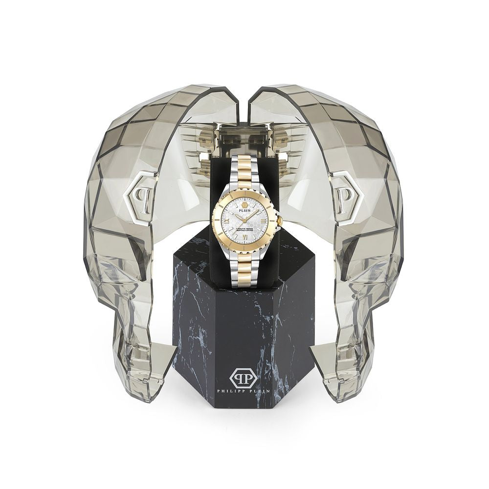 Gold Stainless Steel Dress Watch