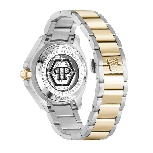 Gold Stainless Steel Dress Watch