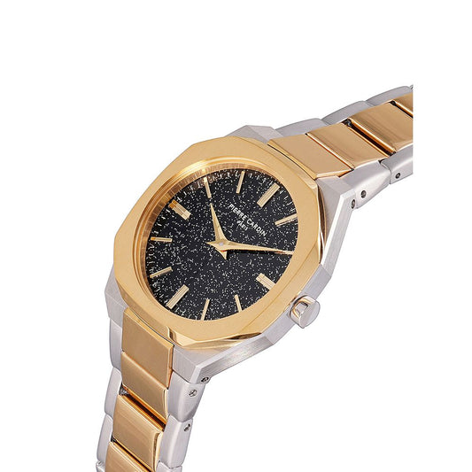 Gold Stainless Steel Dress Watch