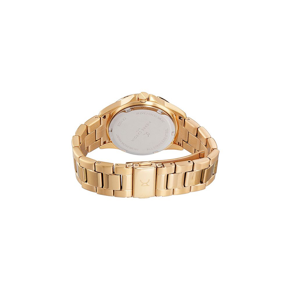 Gold Stainless Steel Dress Watch