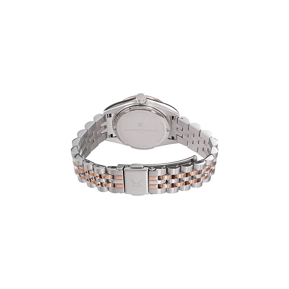 Gray Stainless Steel Dress Watch
