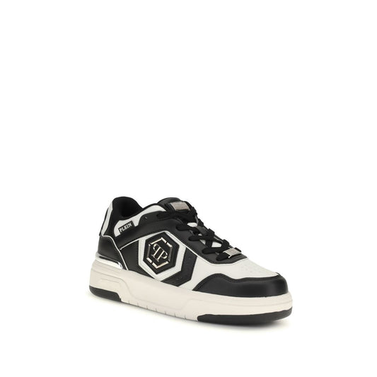 Black Calf Leather Bos Taurus Athletic Sneakers