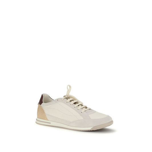 Beige Deer Low Top Sneakers