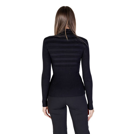 Black Viscose Turtleneck