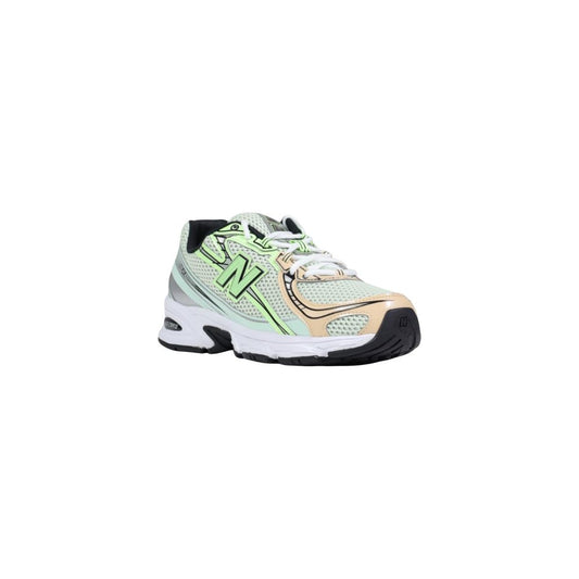 Green Synthetic Athletic Sneakers