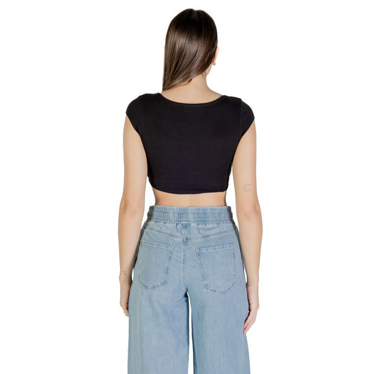 Black Cotton T-Shirt