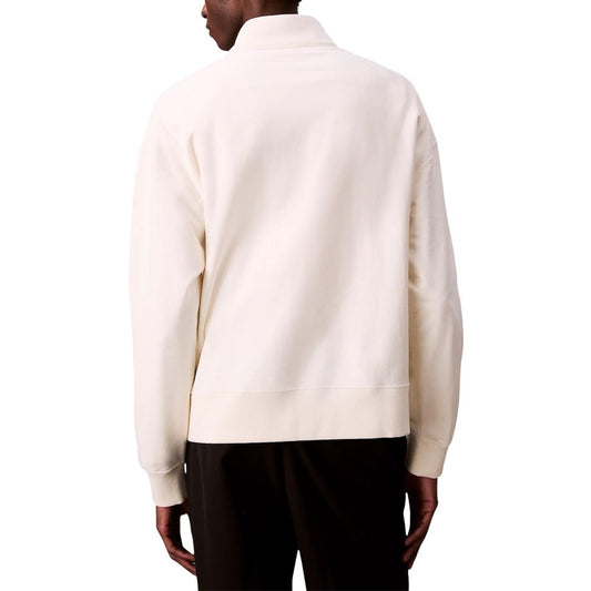 Beige Cotton Sweatshirt