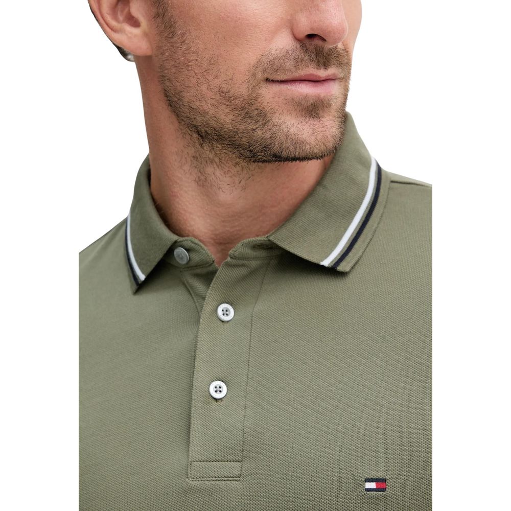 Bicolor Organic Cotton Polo Shirt