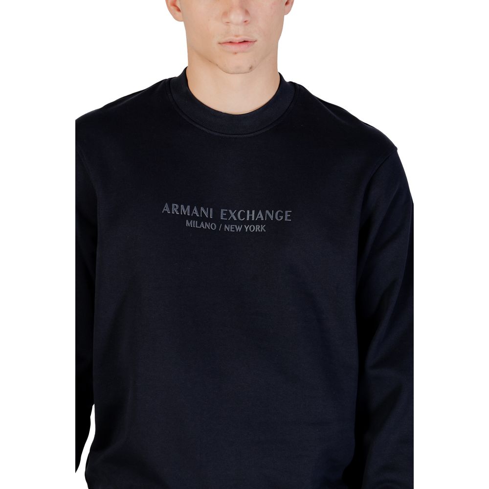 Blue Cotton Sweatshirt