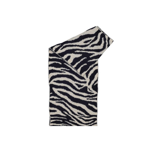 Blue Recycled Polyester Scarf