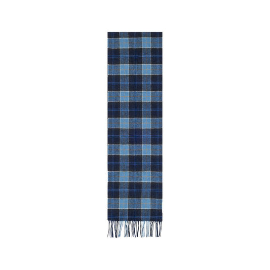 Blue Wool Scarf