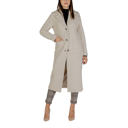 Cream Wool Coat