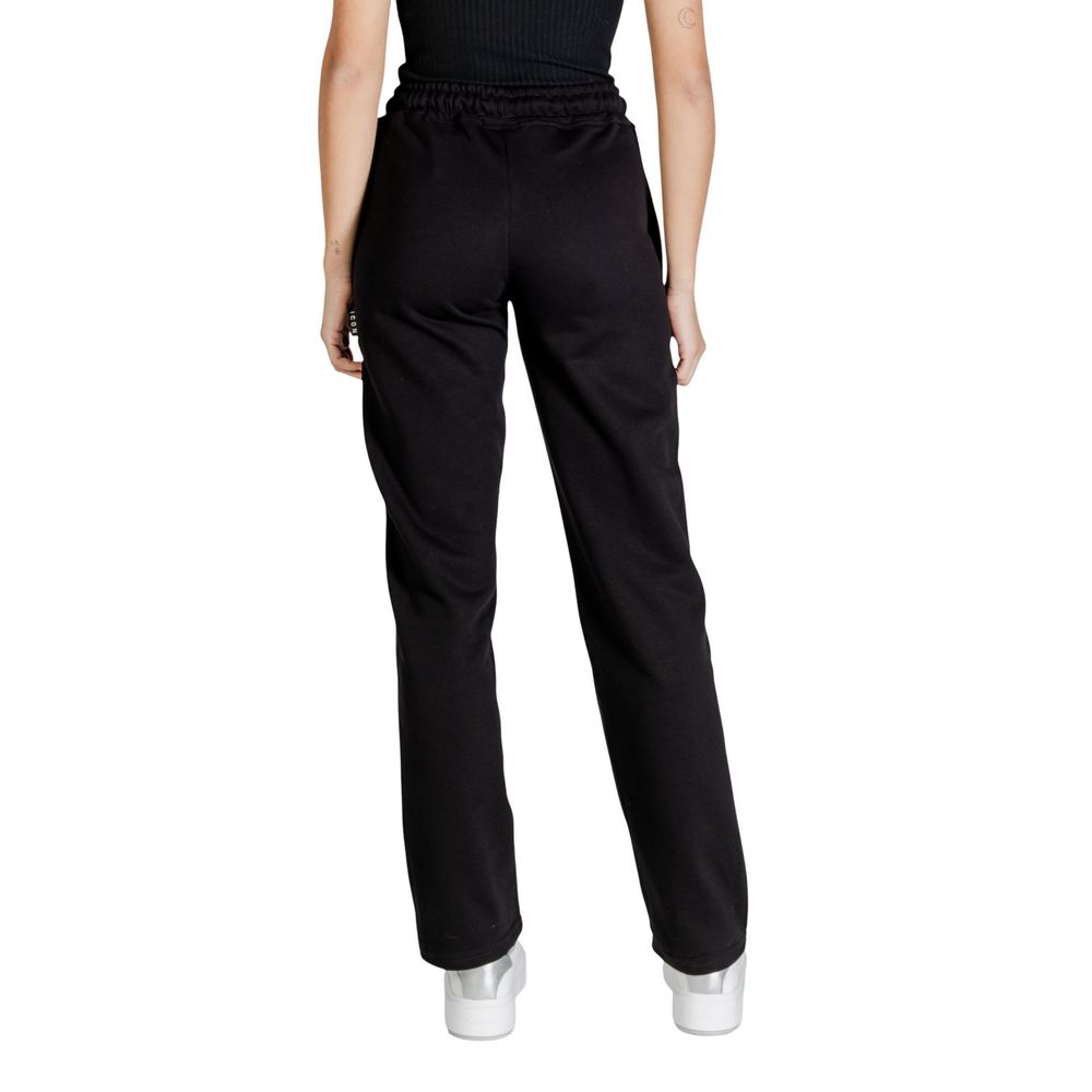 Black Cotton Joggers (Workout Pants)