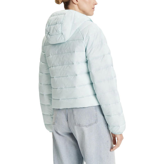 Turquoise Polyamide Shell Jacket