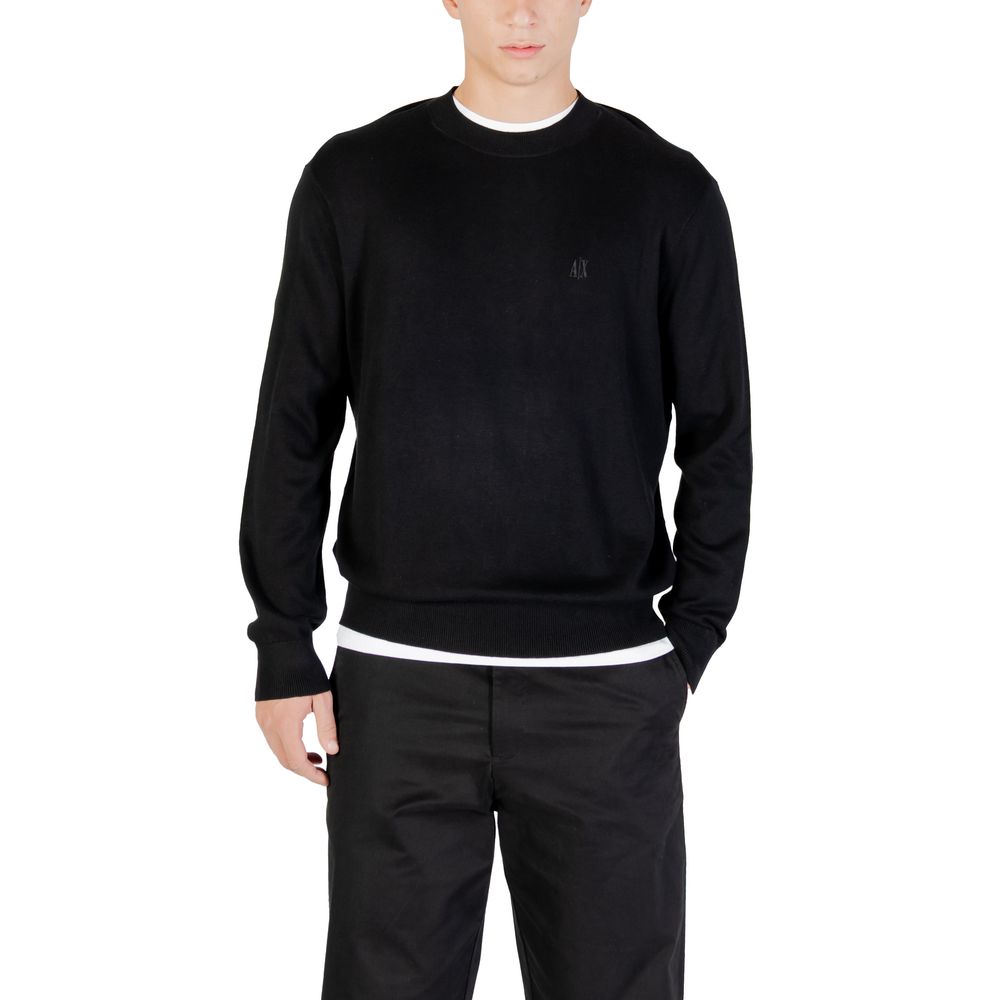 Black Viscose Sweatshirt