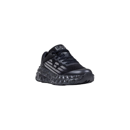 Bicolor Polyester Athletic Sneakers