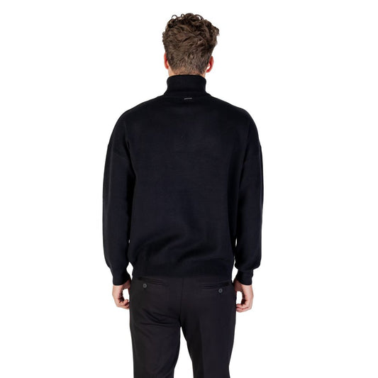 Black Viscose Sweatshirt