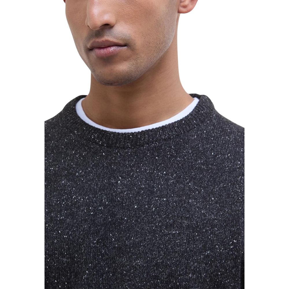 Black Wool Sweatshirt