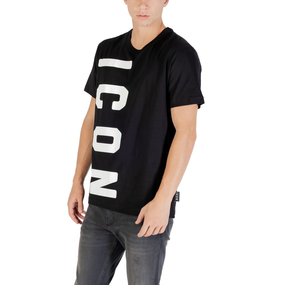 Black And White Cotton T-Shirt