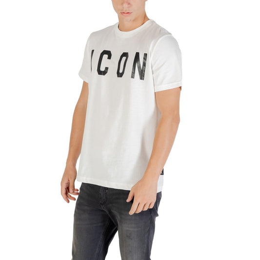 Black And White Cotton T-Shirt