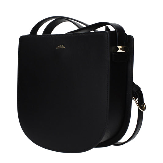 Black Leather Crossbody Bag