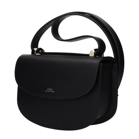 Black Leather Shoulder Bag
