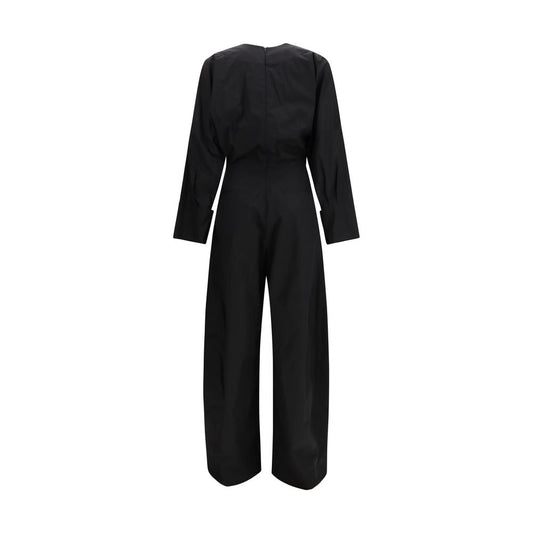 Black Cotton Jumpsuit