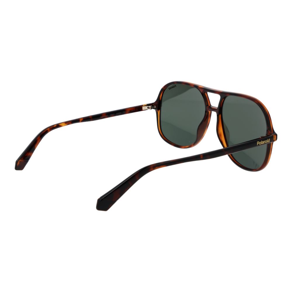 Brown Polycarbonate Sunglasses