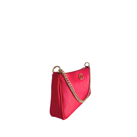 Red PU Women Crossbody Bag