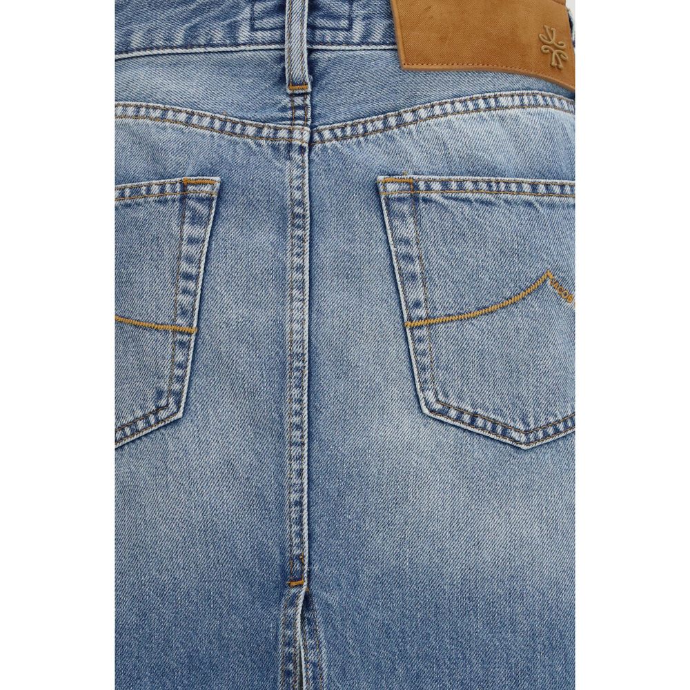 Blue Denim Skirt