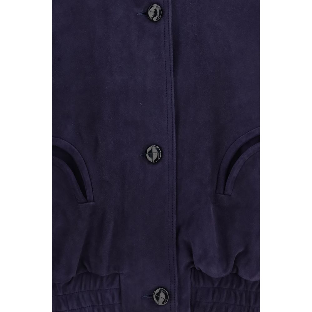 Blue Lamb Ovis Aries Bomber