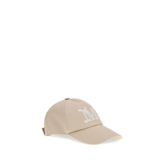 Beige Cotton Cap (Baseball Hat)