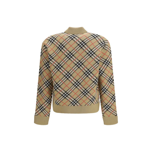 Beige Wool Bomber