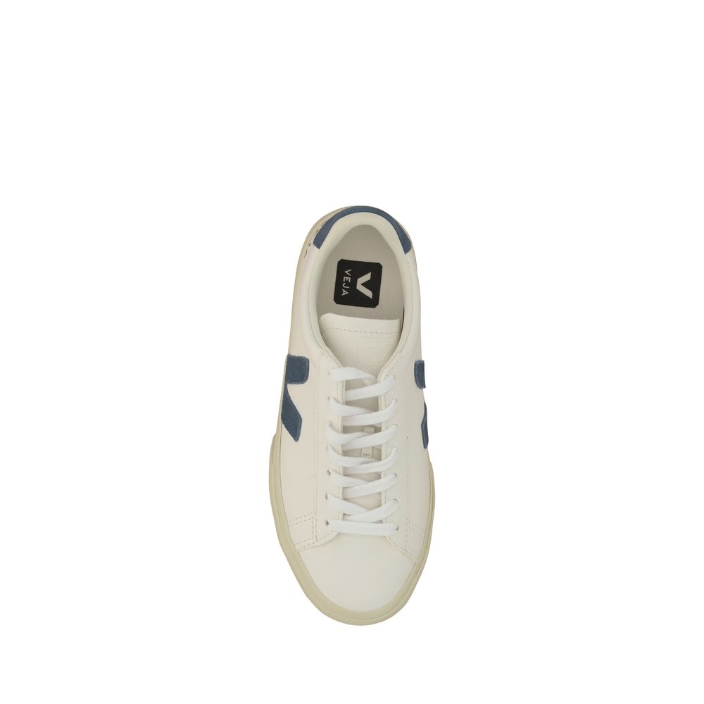 White Calf Leather Bos Taurus Low Top Sneakers