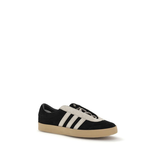 Black Calf Leather Bos Taurus Low Top Sneakers