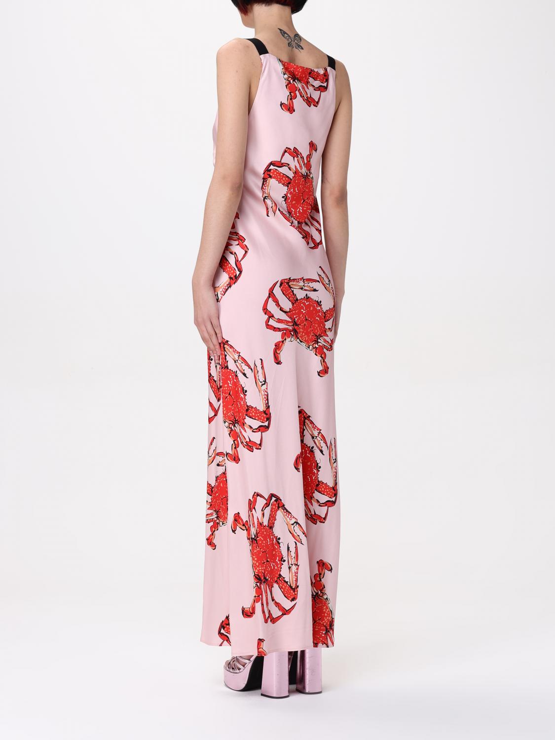 Multicolor Silk Casual Dress