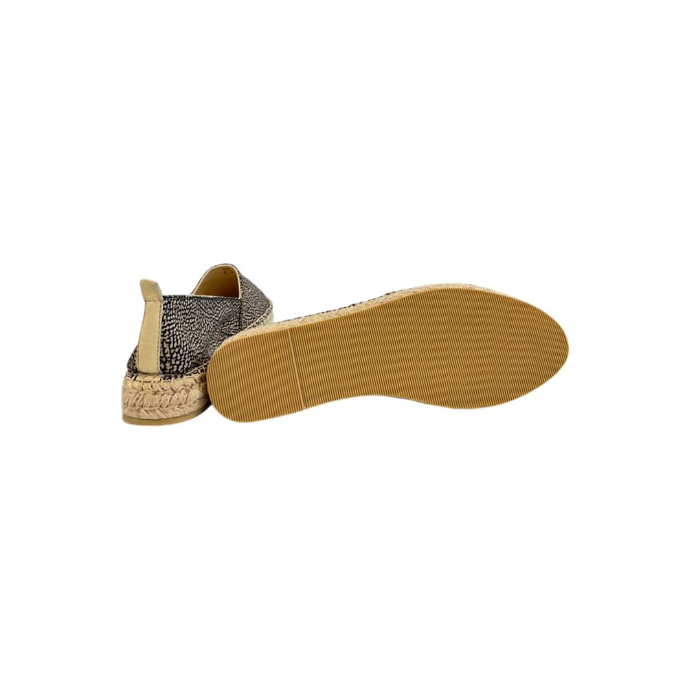 Beige Textile Women Platform Sandal