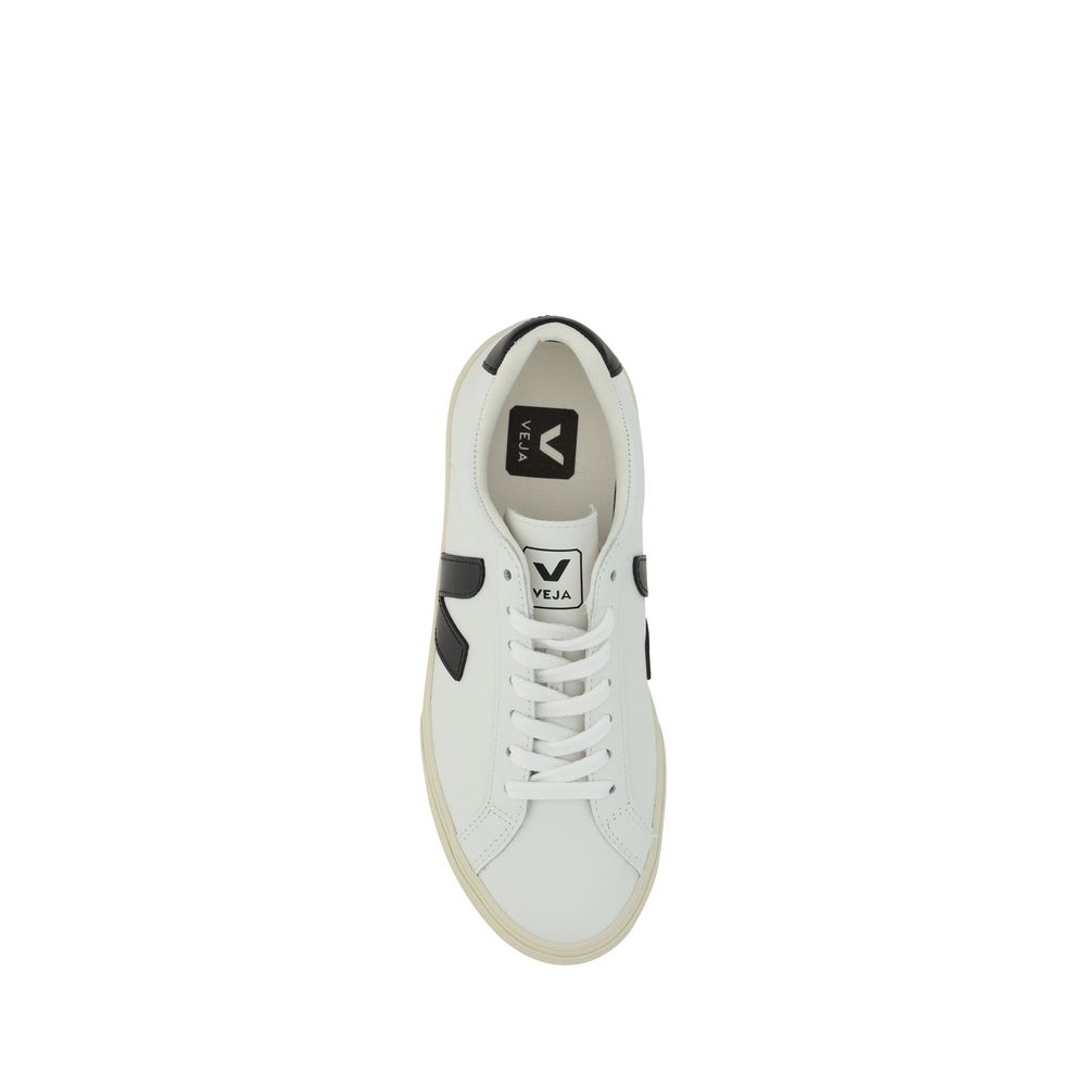 White Calf Leather Bos Taurus Sneakers