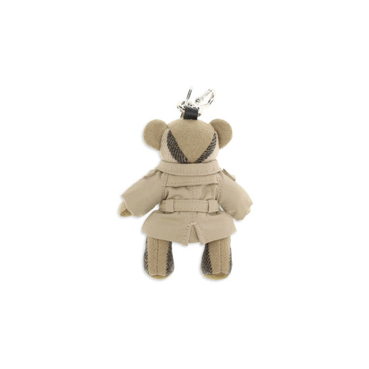 Beige Cashmere Keychain