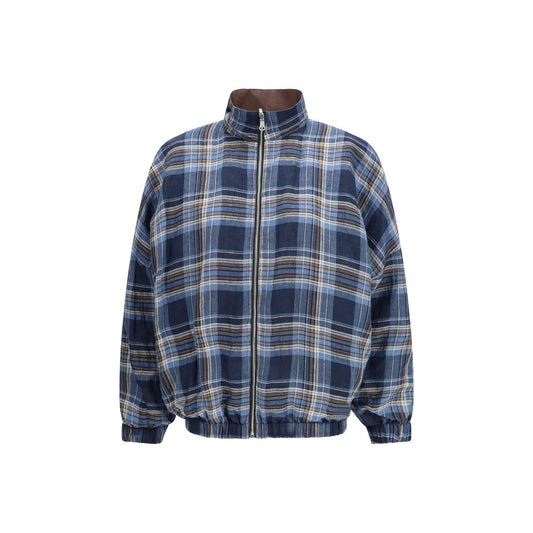 Brown Polyamide Bomber