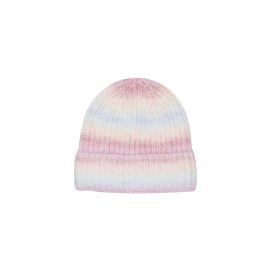 Multicolor Marabou Beanie