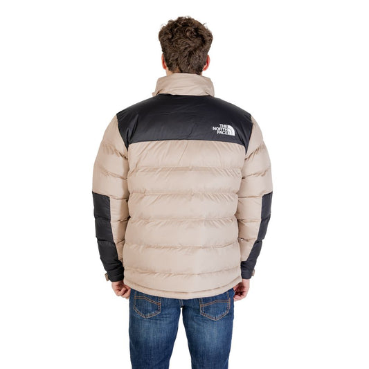 Bicolor Polyester Full-Length Jacket