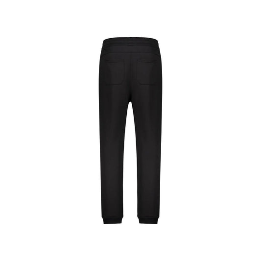 Black Cotton Joggers (Workout Pants)