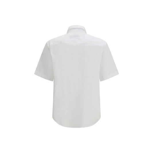 White Cotton Shortsleeve Shirt