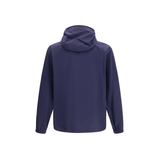Blue Polyamide Shell Jacket