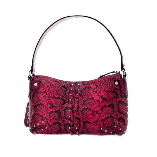 Multicolor Leather Shoulder Bag