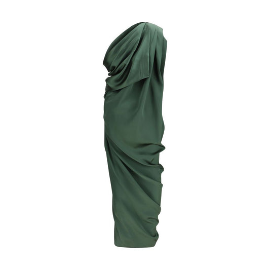 Bicolor Polyester Casual Dress