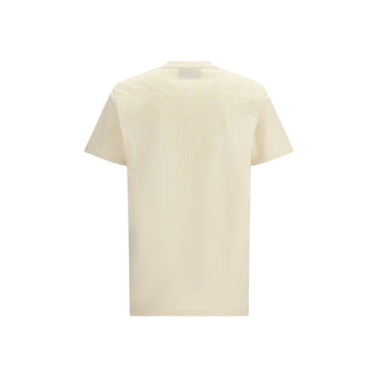 Beige Cotton T-Shirt