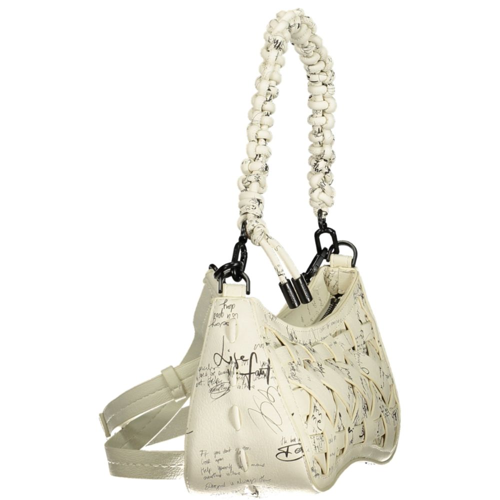 Bianco Poliuretano Women Handbag