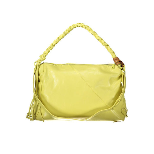 Giallo Polyurethane Women Handbag